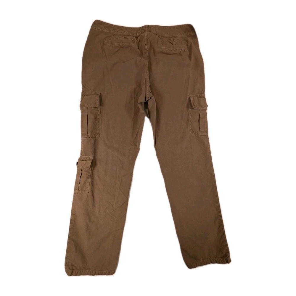 Brooks Brothers 1818 Women's 10 Olive Cargo Utility Pant Straight Pockets - Picture 3 of 12